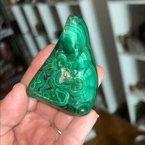 Green Malachite Polished Stone